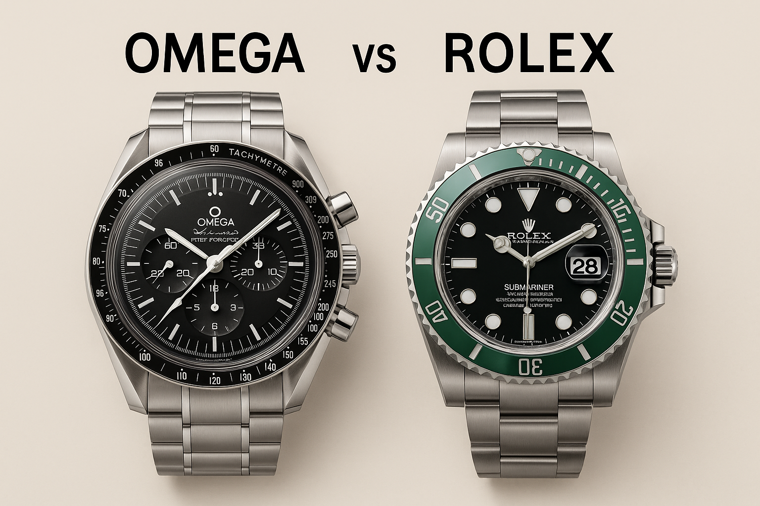 Omega vs Rolex